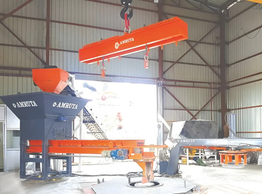 Vertical Pre-Cast Pipe Making Machine