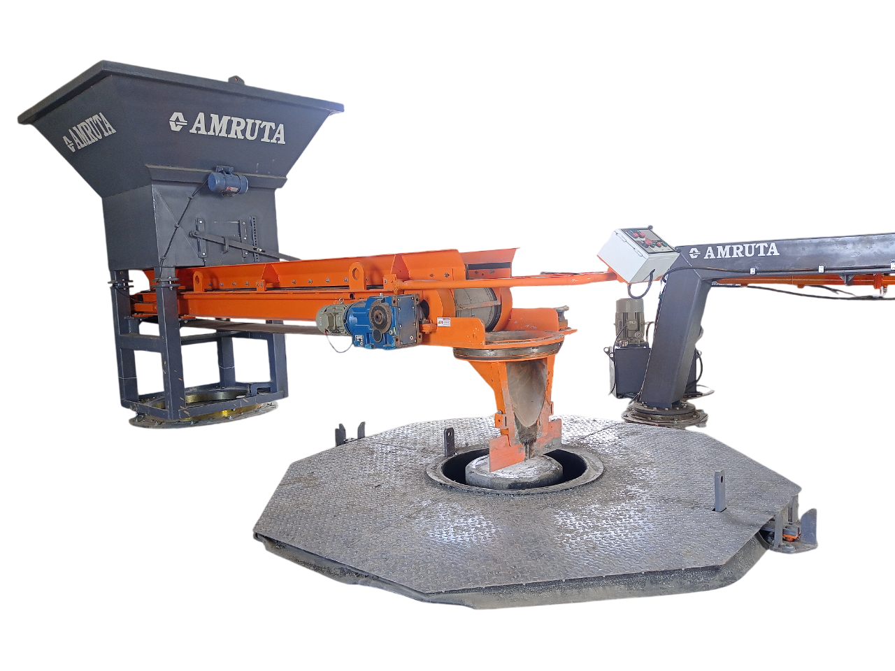 Vertical Pre-Cast Pipe Making Machine