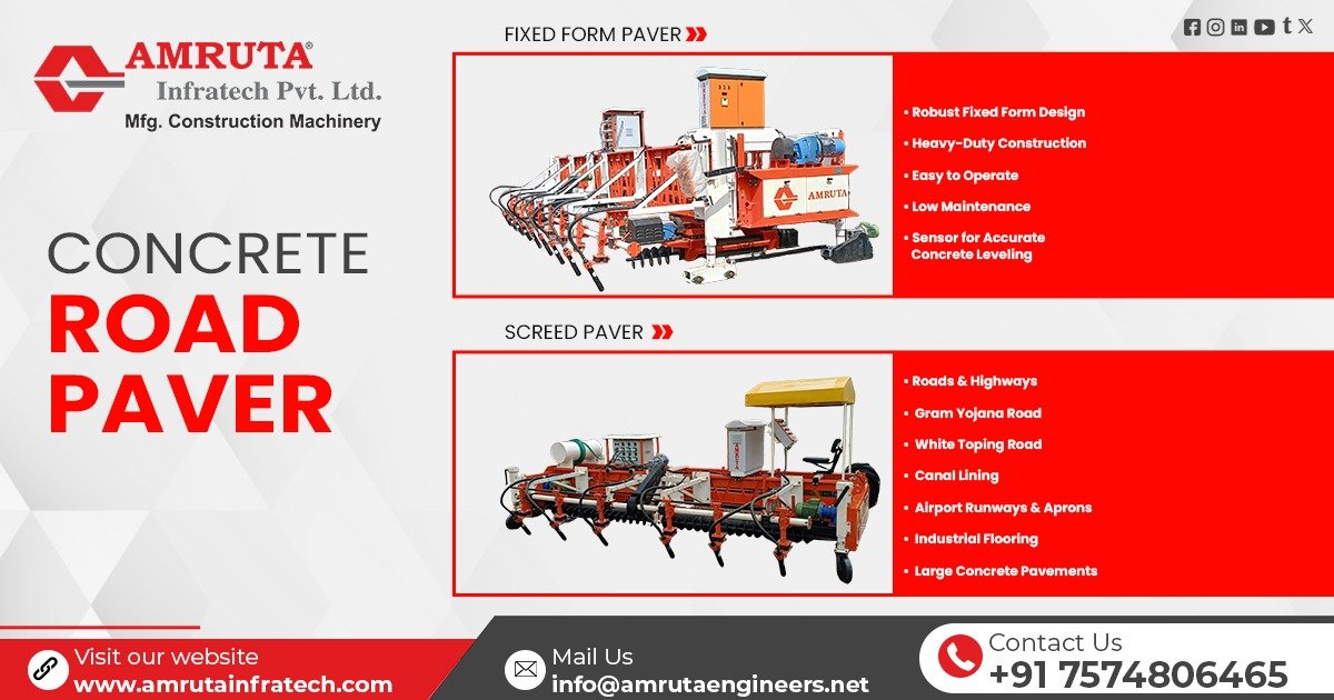 Concrete Road Paver in Maharashtra