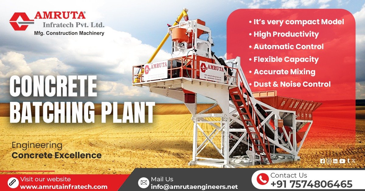 Concrete Batching Plant in Maharashtra