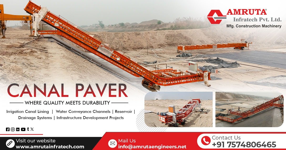 Canal Paver Machine in Maharashtra
