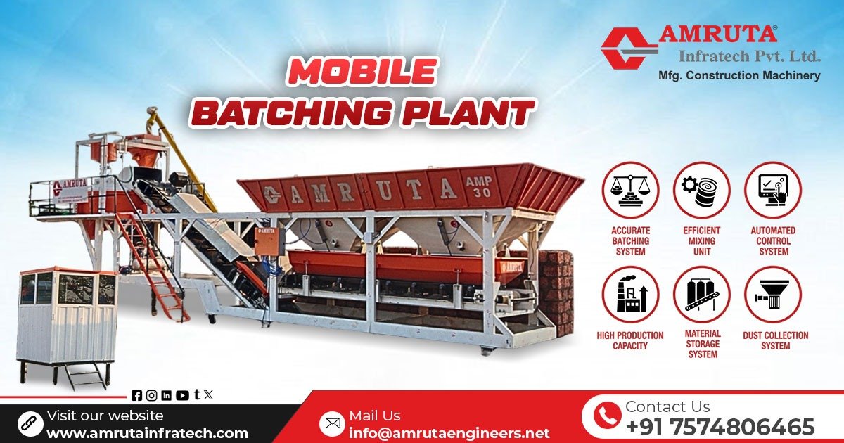 Mobile Batching Plant in Maharashtra