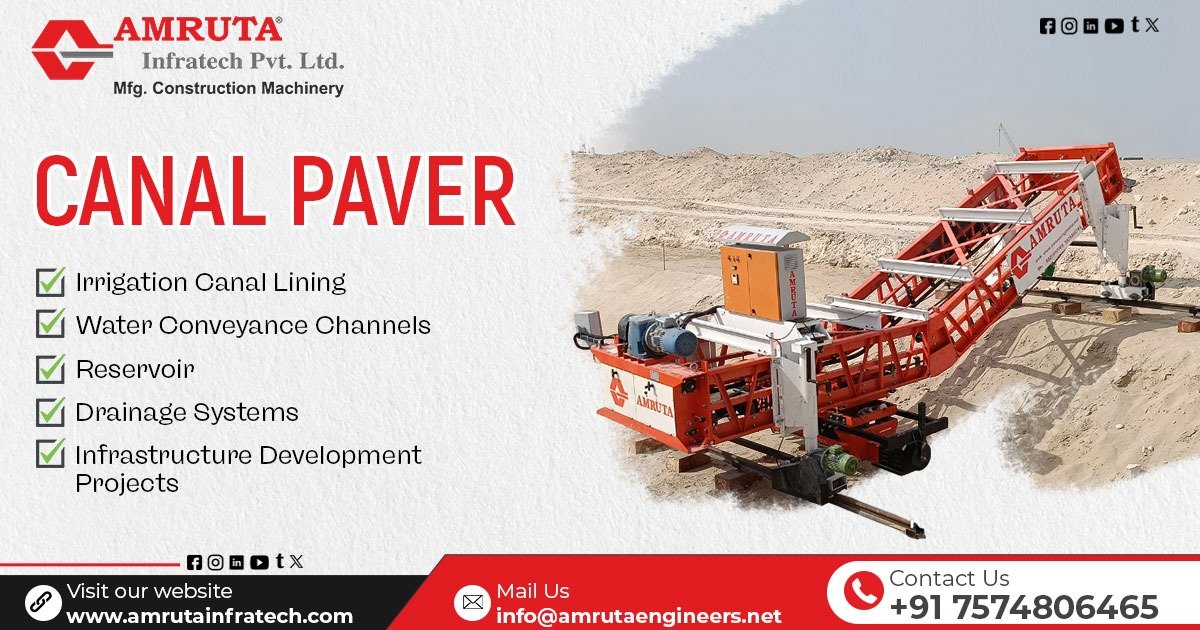 Canal Paver Machine in Ethiopia