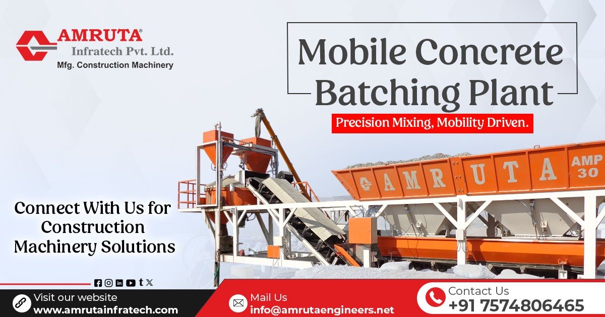 Mobile Concrete Batching Plant in Rajasthan