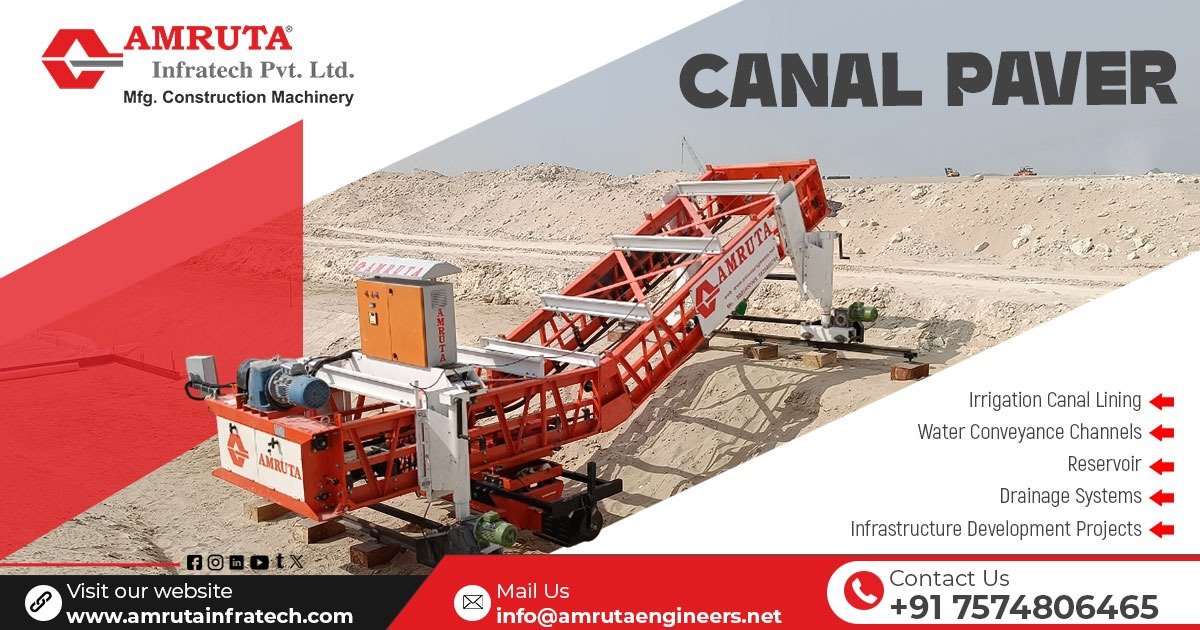 Canal Paver Machine in Andhra Pradesh