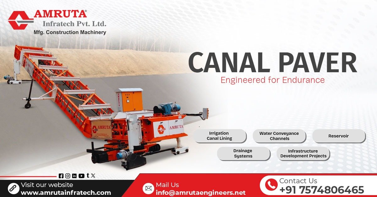 Canal Paver Machine in South Africa
