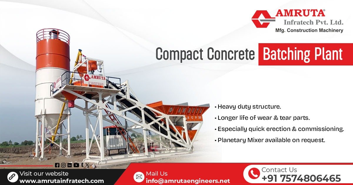 Compact Concrete Batching Plant in Morocco