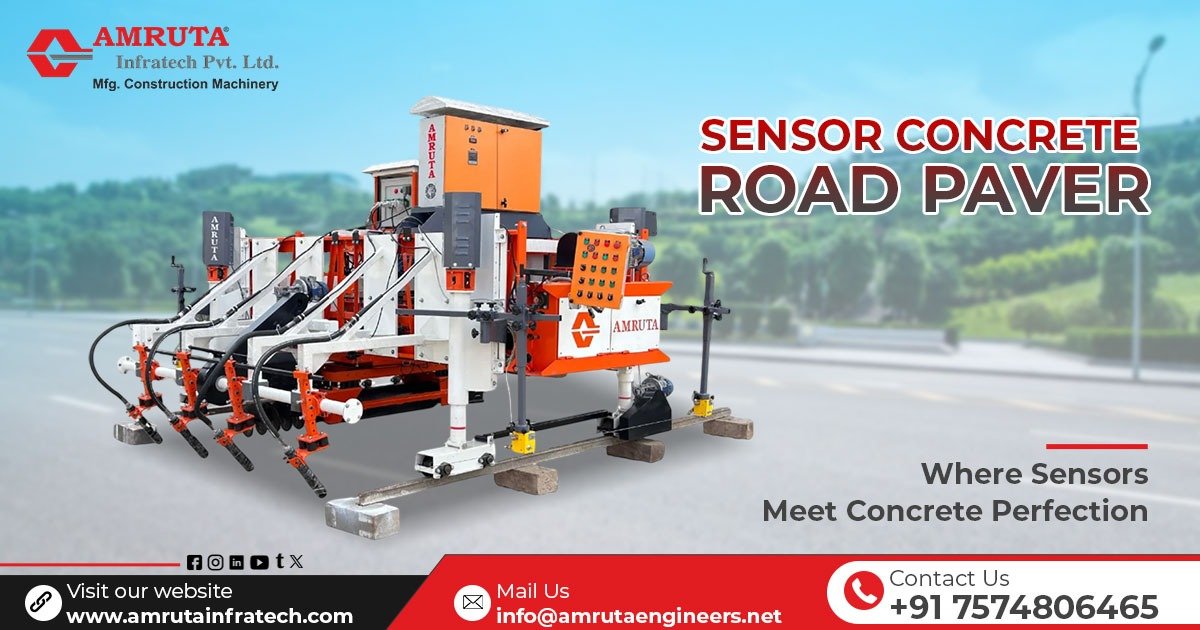Sensor Concrete Road Paver Machine in Rajasthan