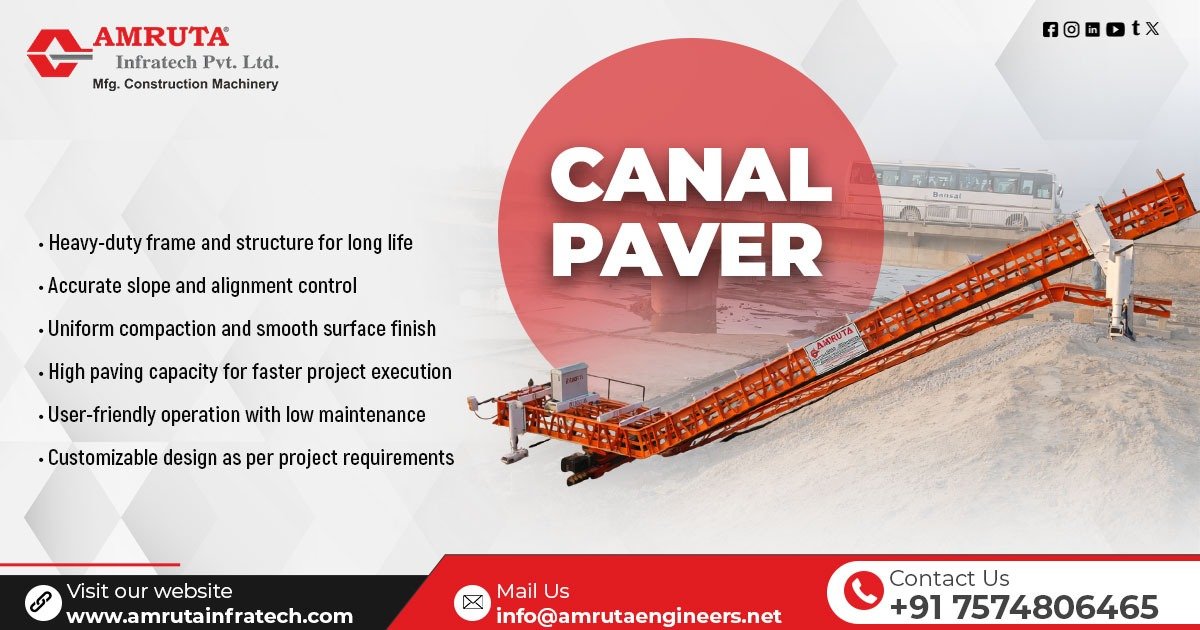 Canal Paver Machine in Zimbabwe