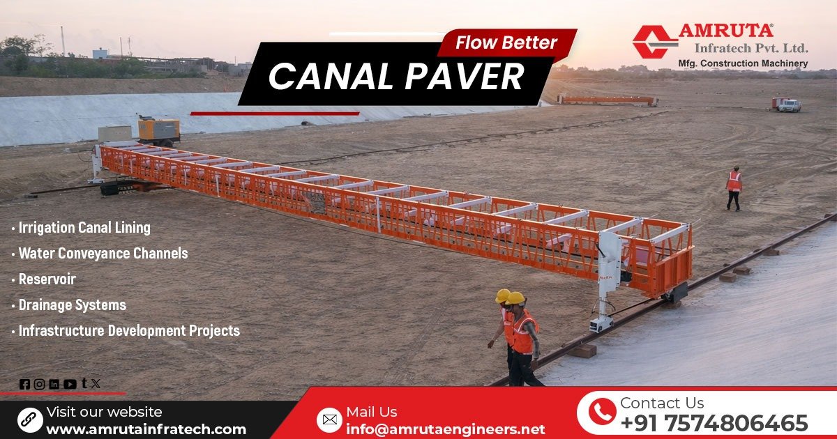 Canal Paver Machine in Odisha