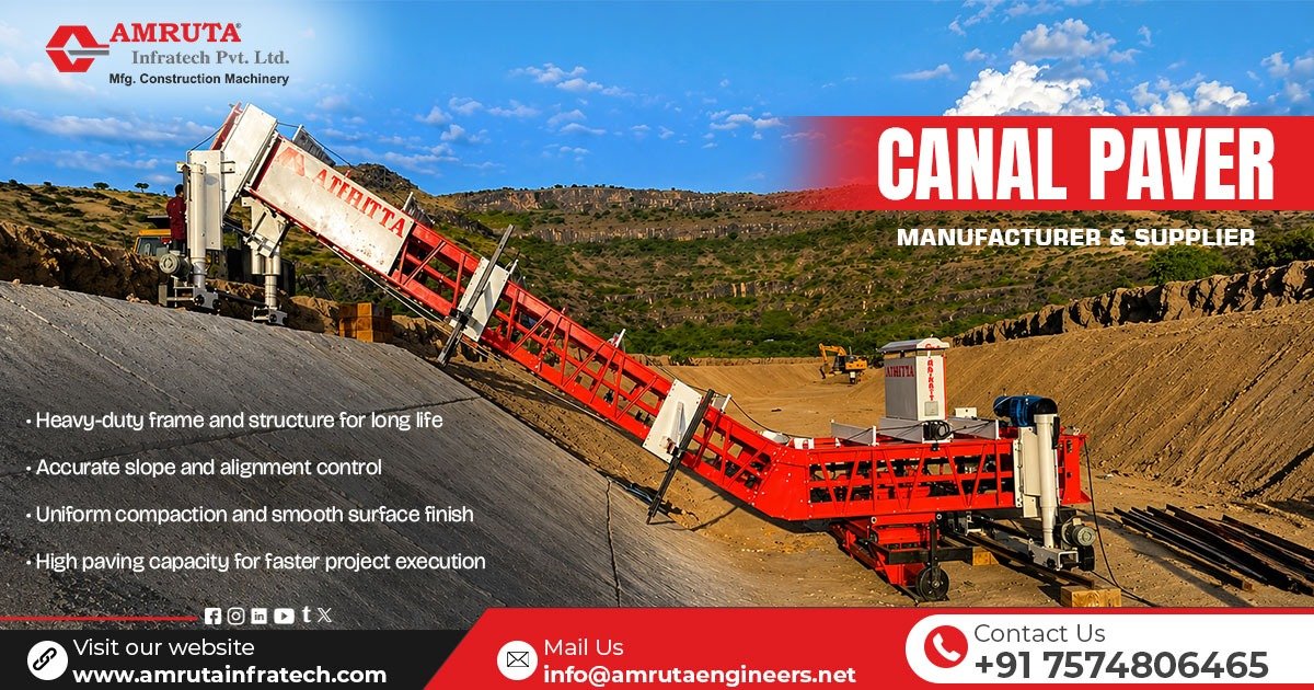 Top-Quality Canal Paver Machine for Namibia