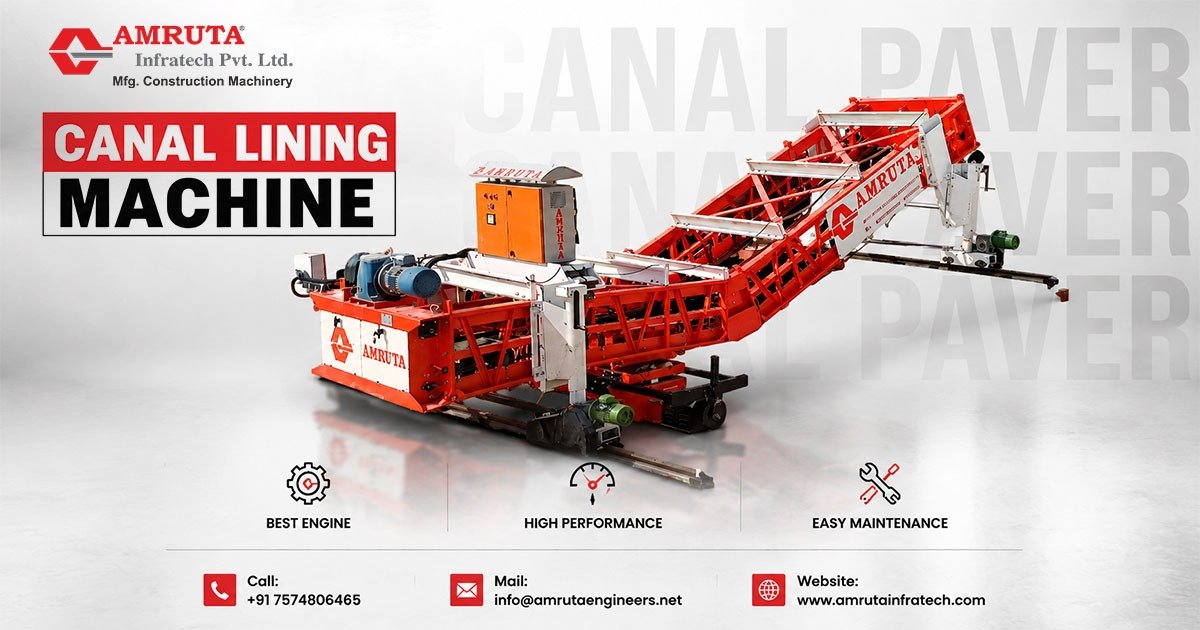Supplier of Canal Lining Paver Machine