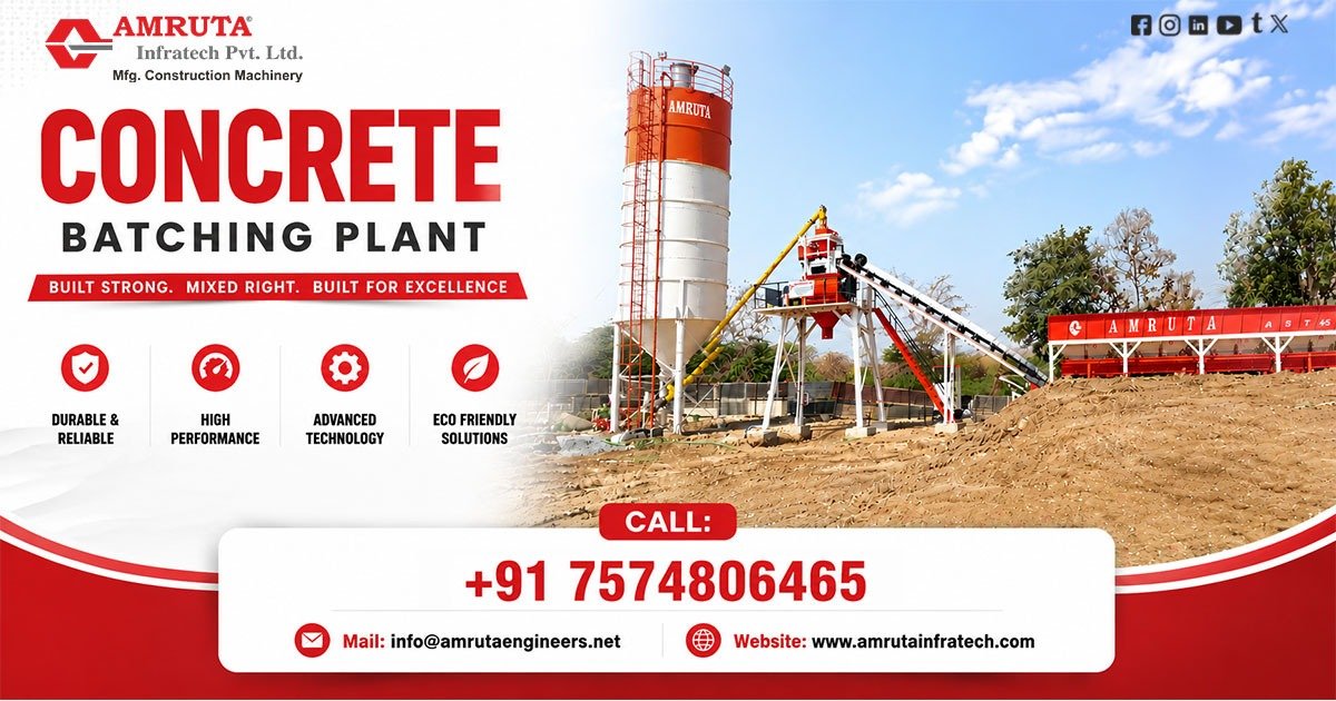 Concrete Batching Plant in Maharashtra