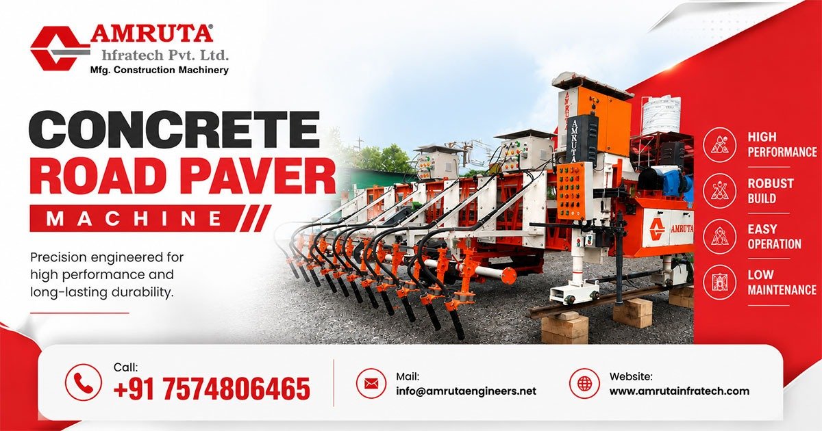 Concrete Road Paver Machine in Rwanda