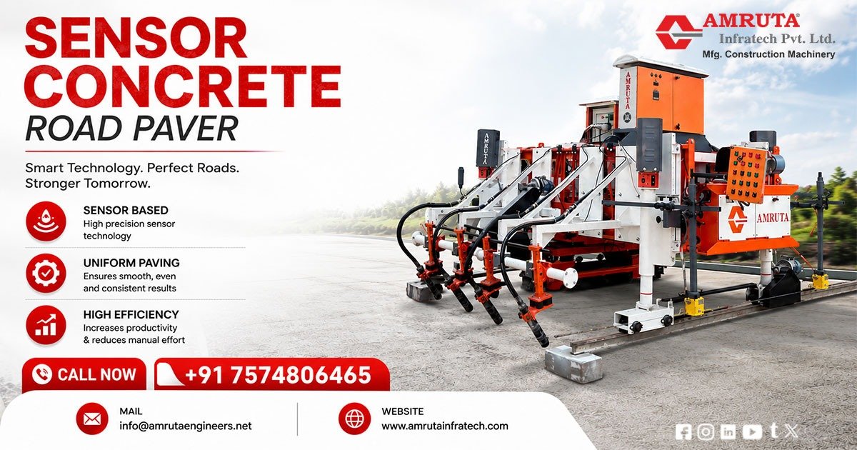 Sensor Concrete Road Paver Machine in Bangladesh