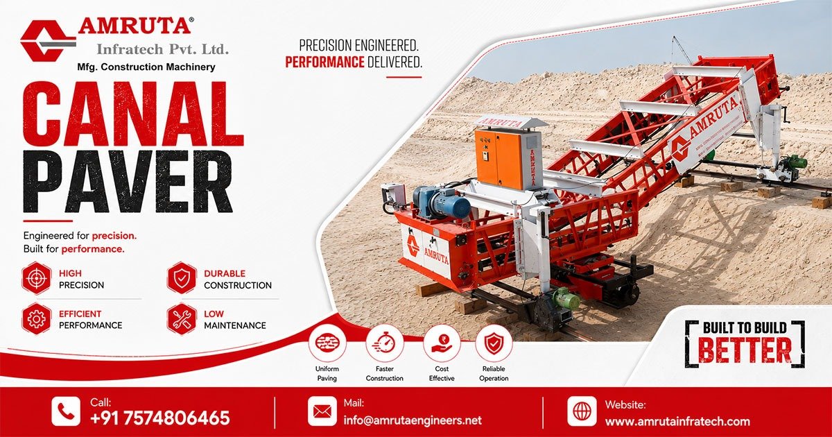 Canal Paver Machine in Kenya