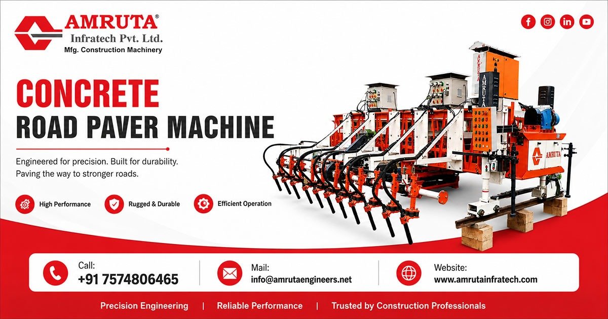 Concrete Road Paver Machine in Mozambique