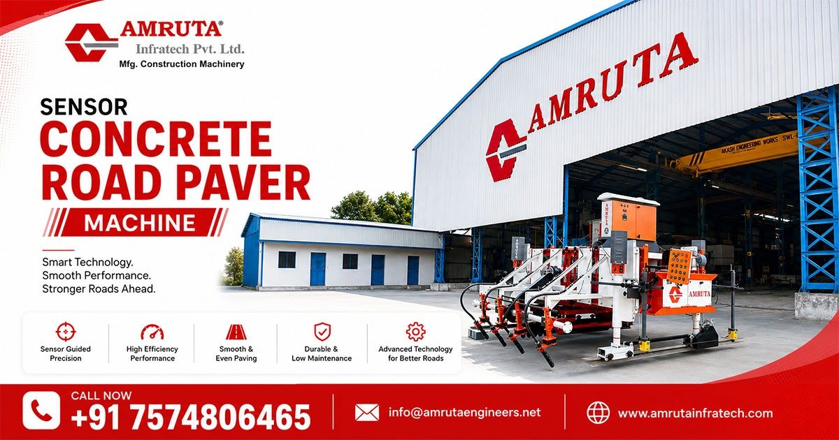 Sensor Concrete Road Paver Machine Exporter in Mozambique