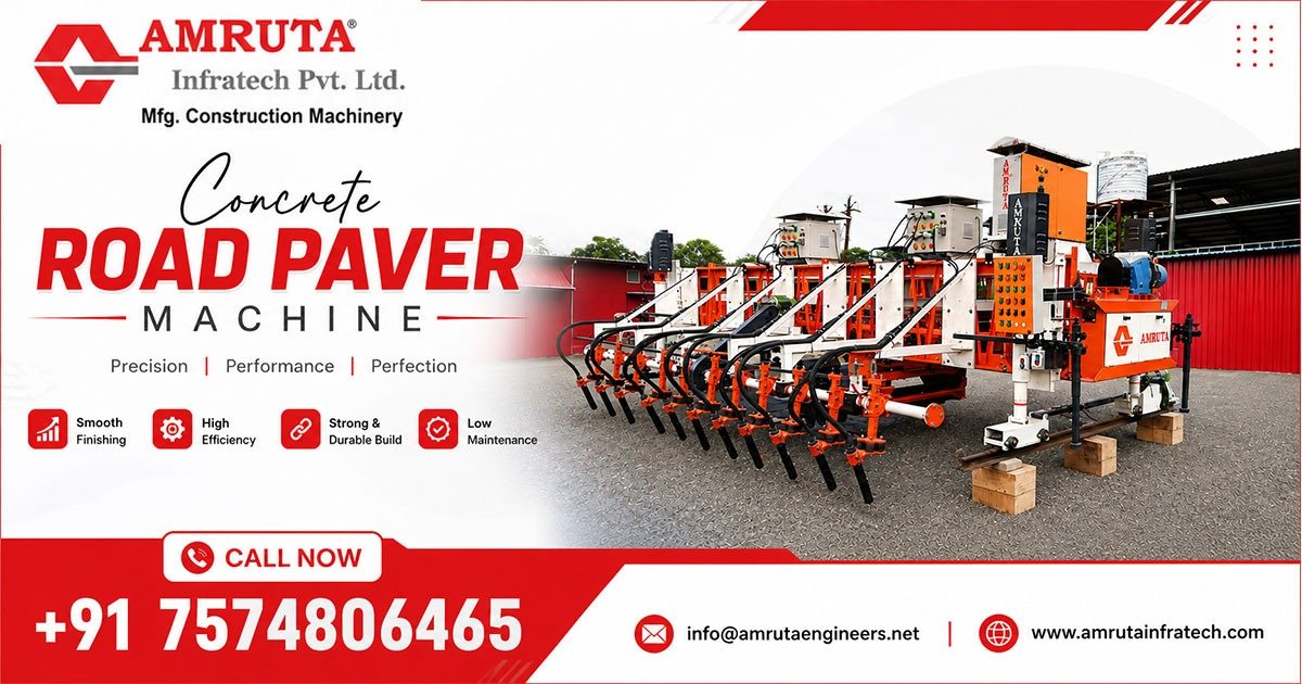 Concrete Road Paver Machine in Tanzania