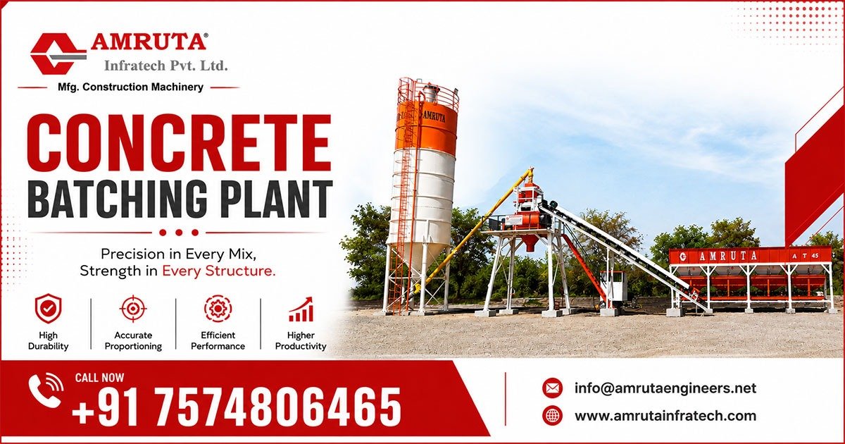 Concrete Batching Plant in Tamil Nadu
