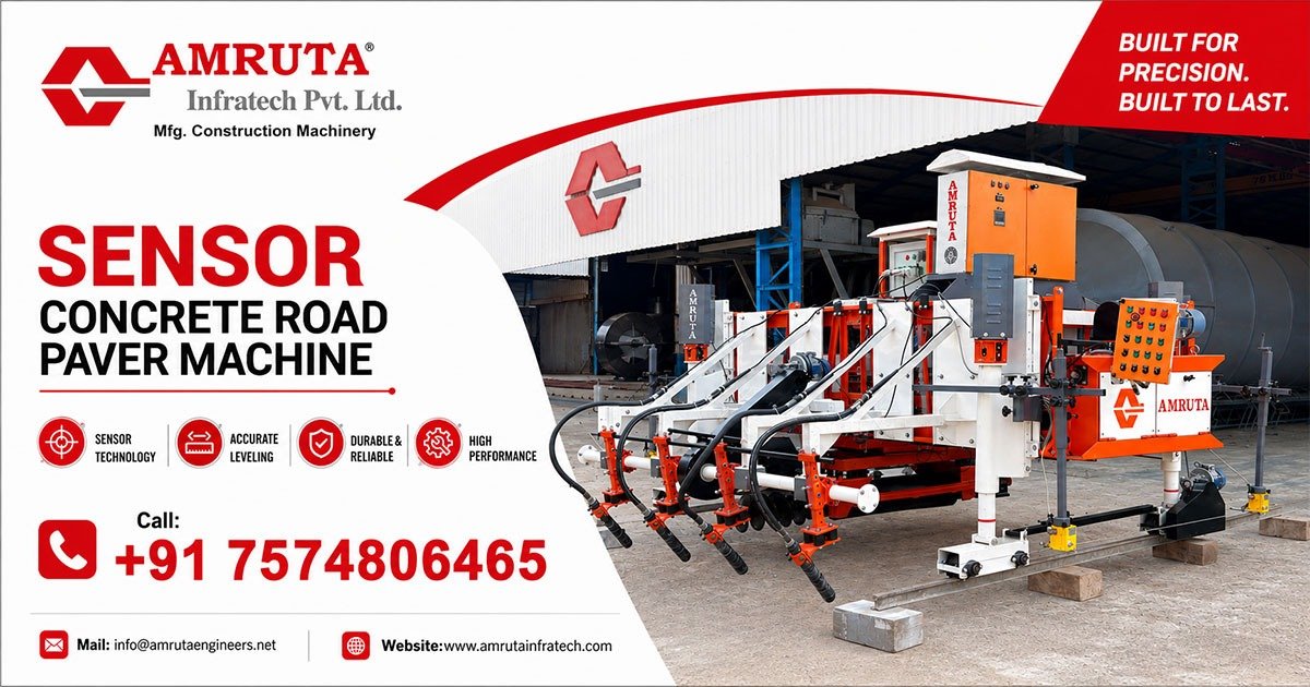 Sensor Concrete Road Paver Machine in Zambia