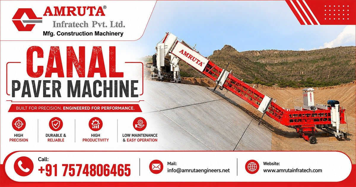 Canal Paver Machine Exporter in Nepal