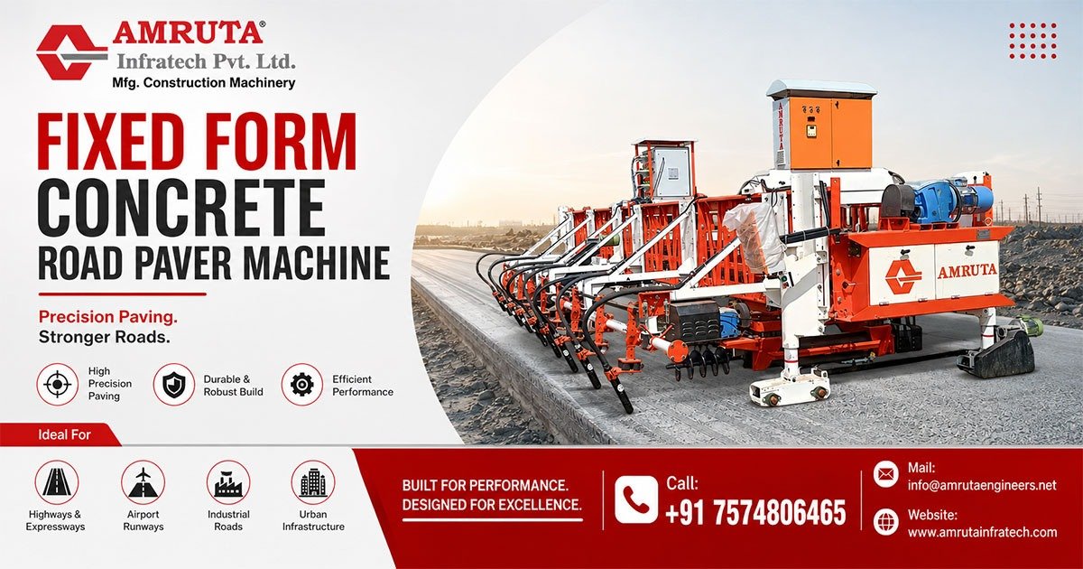Fixed Form Concrete Road Paver Machine in Uganda
