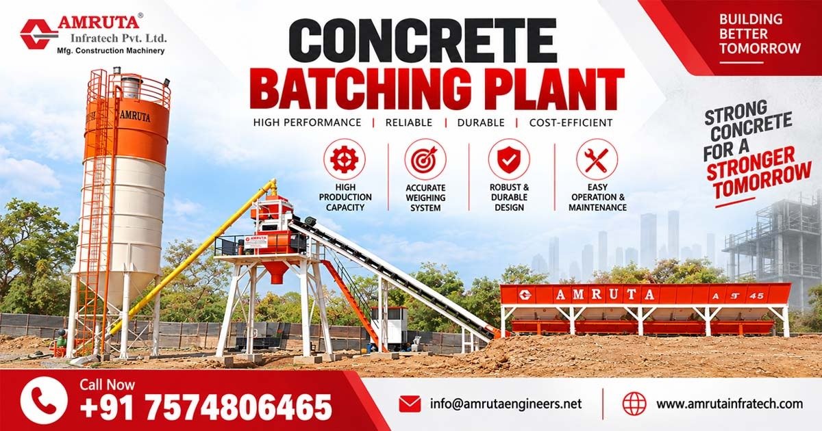 Concrete Batching Plant in Rajasthan